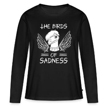 Emo Boy Emo Girl Emu Bird Emocore Punk Ästhetik - Frauen Premium Bio Langarmshirt - Schwarz - Vorne - Julia (174cm)