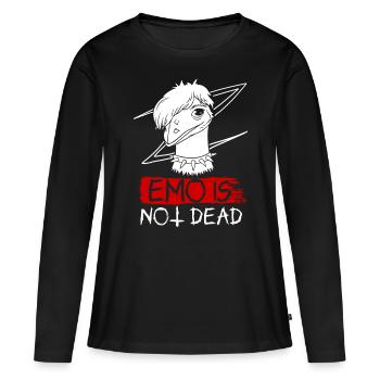 Emo Boy Emo Girl Emu Bird Emocore Punk Aesthetics - Women's Premium Organic Long Sleeve Shirt - black - Front - Julia (174cm)