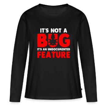 Webentwickler Website-entwicklung It-programmierer - Frauen Premium Bio Langarmshirt - Schwarz - Vorne - Julia (174cm)