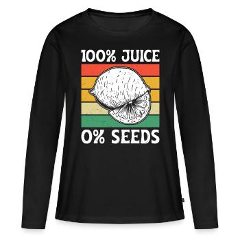 Urologe Empfängnisverhütung Chirurgie - Frauen Premium Bio Langarmshirt - Schwarz - Vorne - Julia (174cm)
