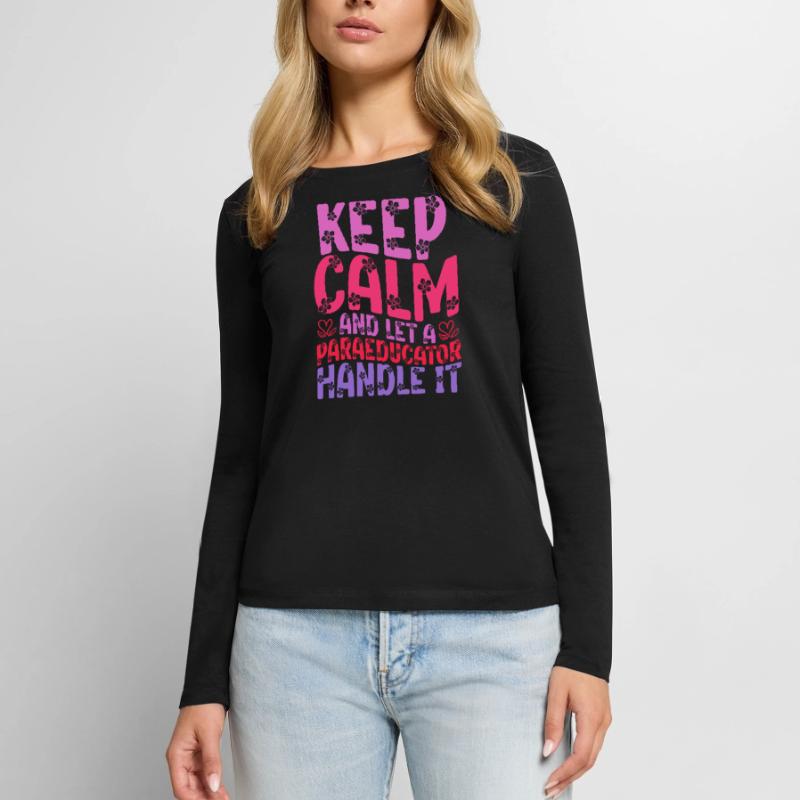 Educational Assistant Teaching Assistant Women's Premium Organic Long Sleeve Shirt