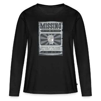 Mechatronics Engineer, Auto-Mechanic, Engineer - Women's Premium Organic Long Sleeve Shirt - black - Front - Julia (174cm)