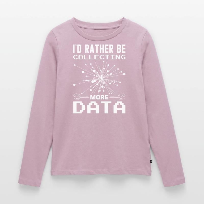 Machine Learning Algorithmen KI Datenanalyst Frauen Premium Bio Langarmshirt