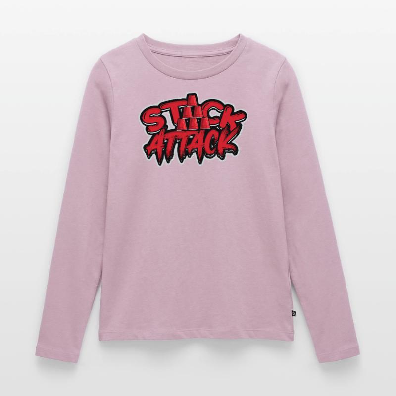 Stack Attack Speed Stacker Cup Stacking Frauen Premium Bio Langarmshirt