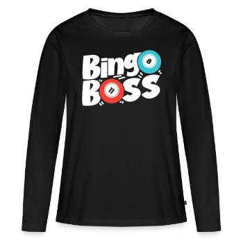 Bingo Player Bingo - Women's Premium Organic Long Sleeve Shirt - black - Front - Julia (174cm)