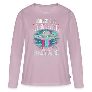 Robotics Engineer Misunderstood Code - Women's Premium Organic Long Sleeve Shirt - dusky pink - Front - Julia (174cm)