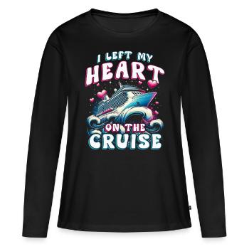 Cruise Crusader Crusader - Women's Premium Organic Long Sleeve Shirt - black - Front - Julia (174cm)