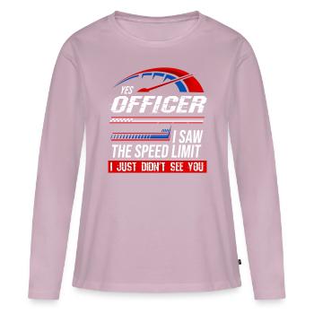 Tuner, Autofan, Racer, schnnelle Autos, Tuning - Frauen Premium Bio Langarmshirt - Altrosa - Vorne - Julia (174cm)