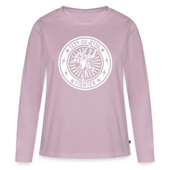 Funny Brazilian Jiu Jitsu - Sexy Jiu Jitsu Fighter - Women's Premium Organic Long Sleeve Shirt - dusky pink - Front - Julia (174cm)