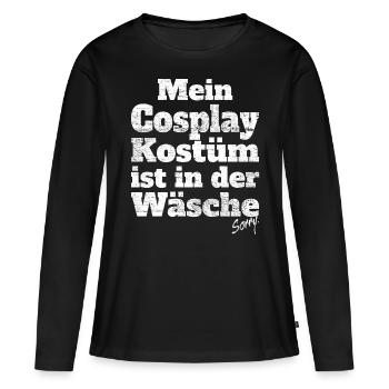 Costume de cosplay en lingerie Anime Manga Cosplayer - T-shirt manches longues Premium bio Femme - noir - Devant - Julia (174cm)
