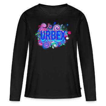 Urbex - Urban Explorer - Frauen Premium Bio Langarmshirt - Schwarz - Vorne - Julia (174cm)