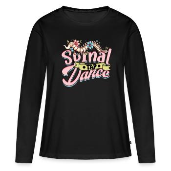 Chiropractor Physiotherapist Spinal Tap Dance - Women's Premium Organic Long Sleeve Shirt - black - Front - Julia (174cm)