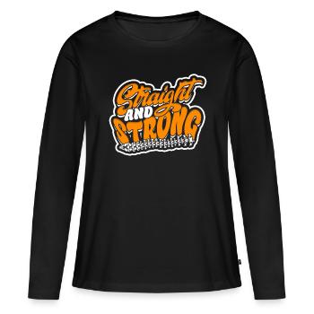 Chiropractor Physiotherapist - Women's Premium Organic Long Sleeve Shirt - black - Front - Julia (174cm)