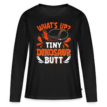 Molch - Frauen Premium Bio Langarmshirt - Schwarz - Vorne - Julia (174cm)