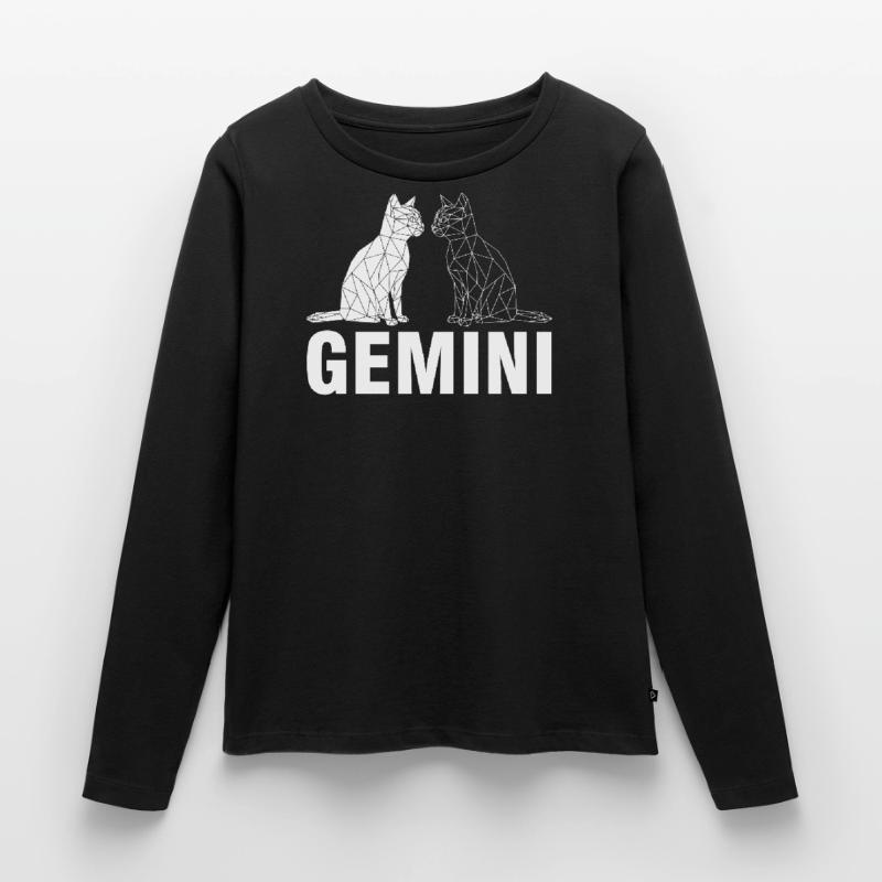 Gémeaux T-shirt manches longues Premium bio Femme