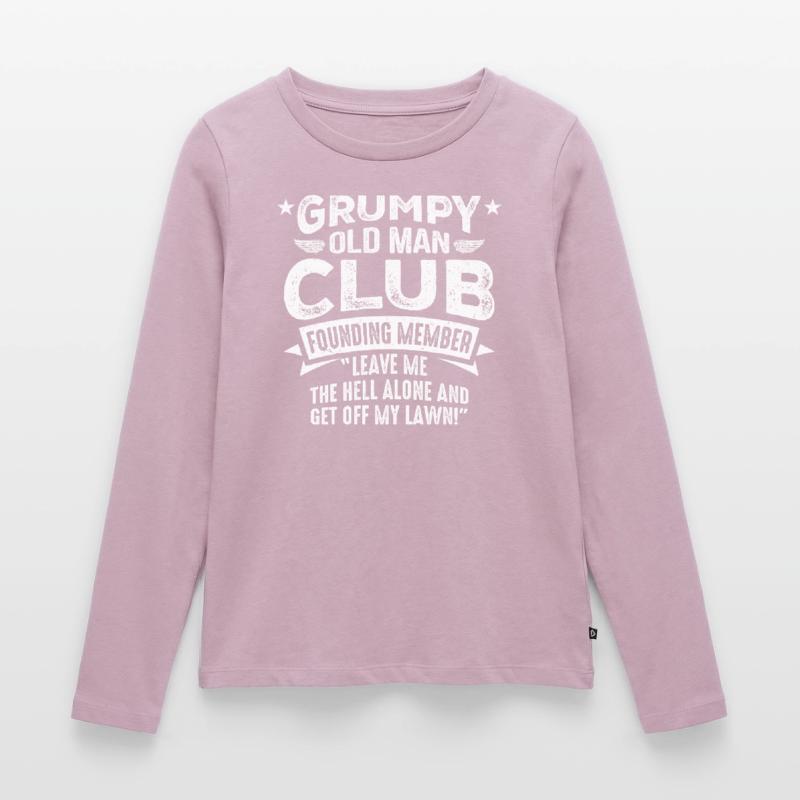 Grumpy Old Man Grumpy Women's Premium Organic Long Sleeve Shirt