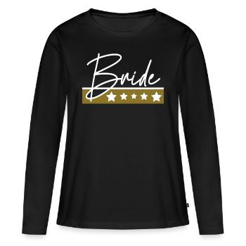 The Bride - Women's Premium Organic Long Sleeve Shirt - black - Front - Julia (174cm)