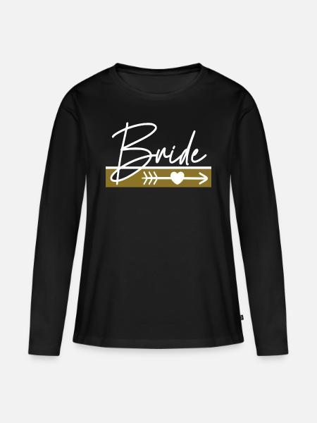 Bride Security The Bride - Women's Premium Organic Long Sleeve Shirt - black