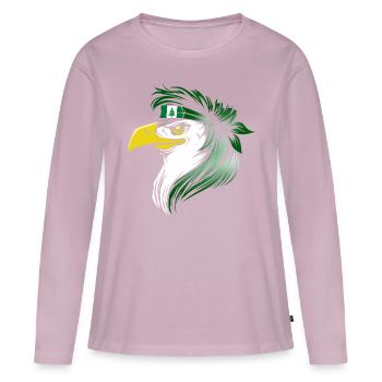 Norfolk Island - Women's Premium Organic Long Sleeve Shirt - dusky pink - Front - Julia (174cm)