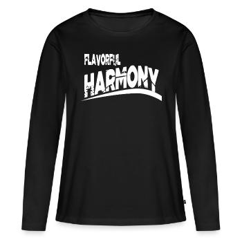 Building Unity Delightful Dishes - Women's Premium Organic Long Sleeve Shirt - black - Front - Julia (174cm)