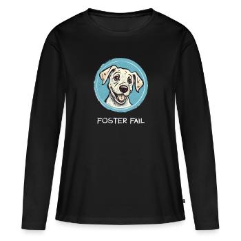 Caregiver failure - Women's Premium Organic Long Sleeve Shirt - black - Front - Julia (174cm)