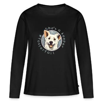 Caregiver failure - Women's Premium Organic Long Sleeve Shirt - black - Front - Julia (174cm)