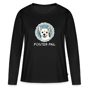 Caregiver failure - Women's Premium Organic Long Sleeve Shirt - black - Front - Julia (174cm)