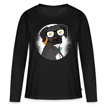 Zypern - Frauen Premium Bio Langarmshirt - Schwarz - Vorne - Julia (174cm)