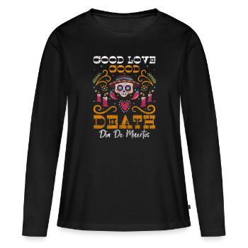Holiday Death October Remembrance - Women's Premium Organic Long Sleeve Shirt - black - Front - Julia (174cm)