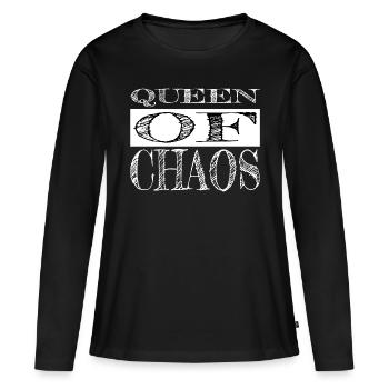 activists equal birthday smash the patriarchy - Frauen Premium Bio Langarmshirt - Schwarz - Vorne - Julia (174cm)