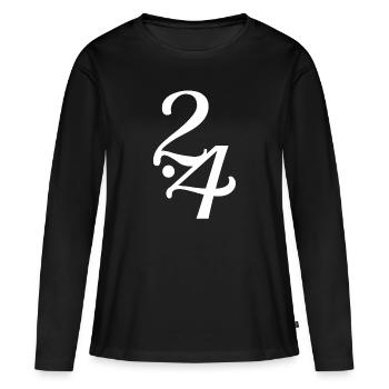 Human Design 2/4 Profile - Women's Premium Organic Long Sleeve Shirt - black - Front - Julia (174cm)