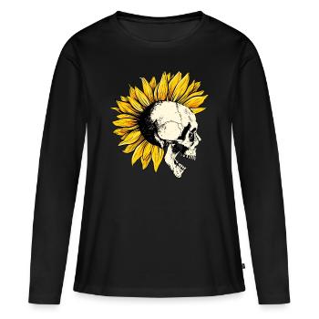 Punks Not Dead - Women's Premium Organic Long Sleeve Shirt - black - Front - Julia (174cm)