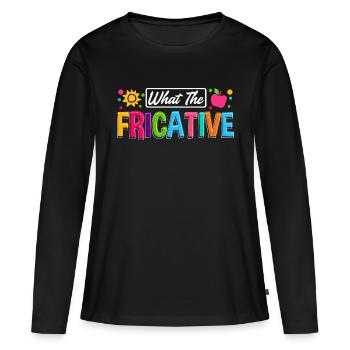 Speech Language Pathologist Speech Therapist - Frauen Premium Bio Langarmshirt - Schwarz - Vorne - Julia (174cm)