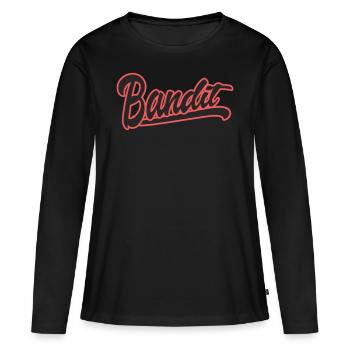 Bandit dieb clan ghetto street bandits chopper - Frauen Premium Bio Langarmshirt - Schwarz - Vorne - Julia (174cm)