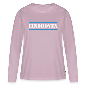 Eindhoven - Frauen Premium Bio Langarmshirt - Altrosa - Vorne - Julia (174cm)