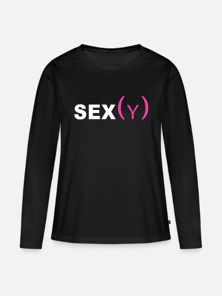 Sexy - Frauen Premium Bio Langarmshirt - Schwarz
