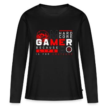 PC Esports Graphics - Women's Premium Organic Long Sleeve Shirt - black - Front - Julia (174cm)
