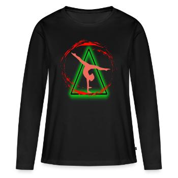 Rhythmic Gymnastics - Women's Premium Organic Long Sleeve Shirt - black - Front - Julia (174cm)