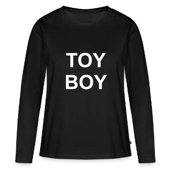 Toy Boy - Women's Premium Organic Long Sleeve Shirt - black - Front - Julia (174cm)
