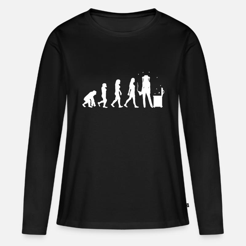 Bee Beekeeper - Women's Premium Organic Long Sleeve Shirt - black