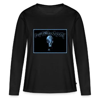 Aftermath Mask - Women's Premium Organic Long Sleeve Shirt - black - Front - Julia (174cm)