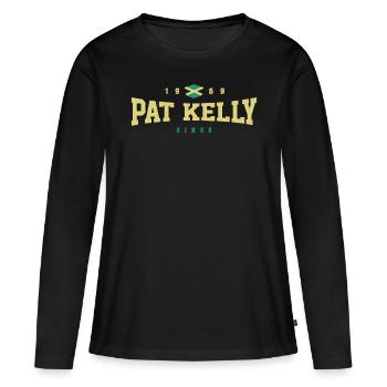 Pat Kelly | 1969 Sings - T-shirt manches longues Premium bio Femme - noir - Devant - Julia (174cm)