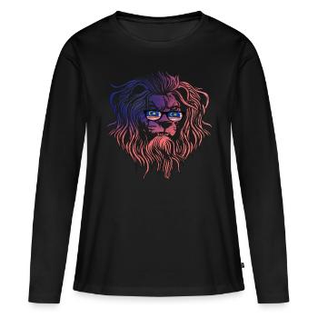 Malaysia - Frauen Premium Bio Langarmshirt - Schwarz - Vorne - Julia (174cm)