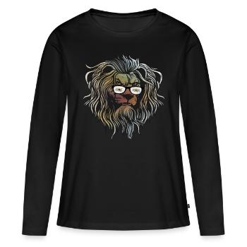 American Virgin Islands - Women's Premium Organic Long Sleeve Shirt - black - Front - Julia (174cm)