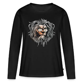 Zypern - Frauen Premium Bio Langarmshirt - Schwarz - Vorne - Julia (174cm)