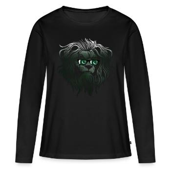 Pakistan - T-shirt manches longues Premium bio Femme - noir - Devant - Julia (174cm)