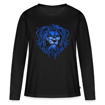 Somalie - T-shirt manches longues Premium bio Femme - noir - Devant - Julia (174cm)