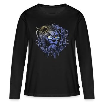 Uruguay - T-shirt manches longues Premium bio Femme - noir - Devant - Julia (174cm)