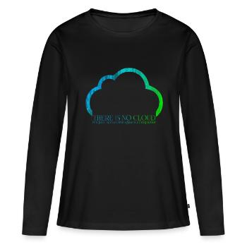 Informatiker - Frauen Premium Bio Langarmshirt - Schwarz - Vorne - Julia (174cm)