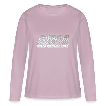 Mixed Martial Arts - Women's Premium Organic Long Sleeve Shirt - dusky pink - Front - Julia (174cm)